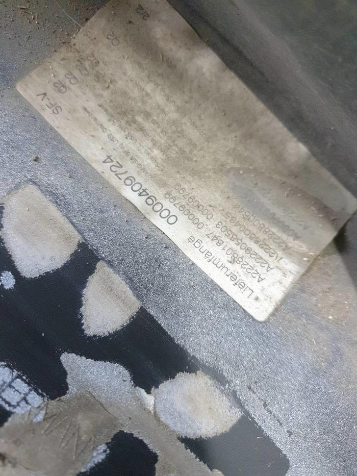 Бампер передний Mercedes S W222 (2013-2017) AMG