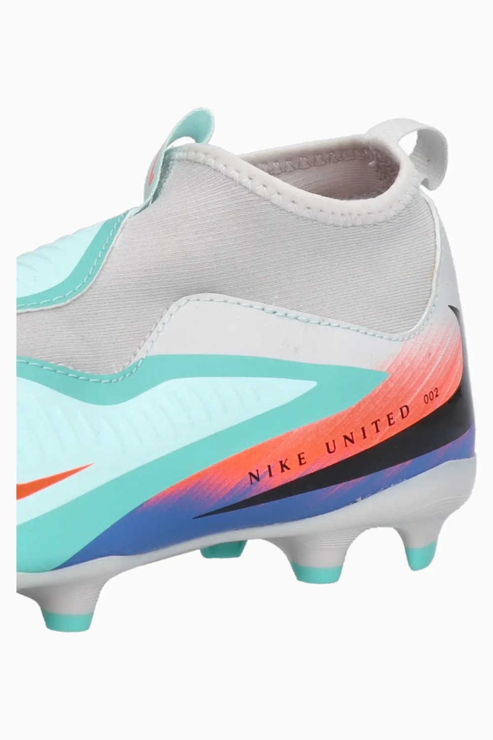 Бутсы Nike Phantom 6 High Academy FG/MG Junior - бирюзовый