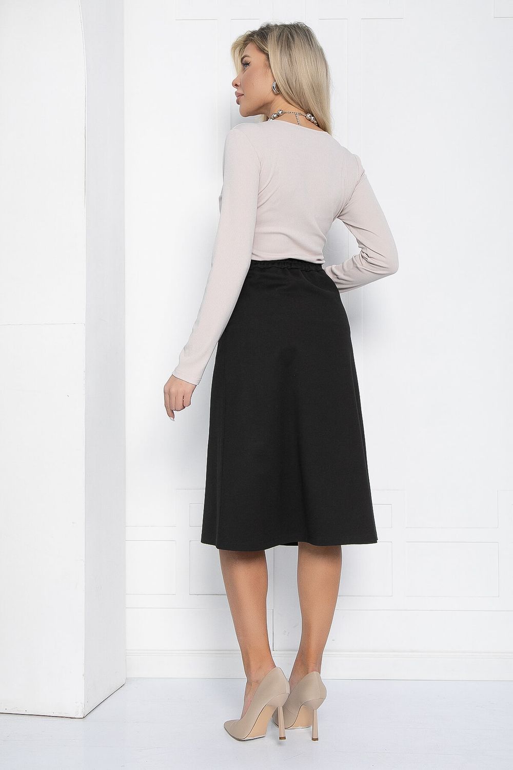 Юбка Грэйс (черная) Ю12336-2 LT Collection
