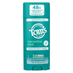 Tom's of Maine, сверхэффективный антиперспирант, огурец и алоэ, 92 г (3,25 унции)