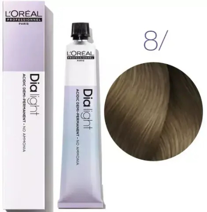 L'Oreal Professionnel Dia Light 8 безаммиачные красители 50 мл.