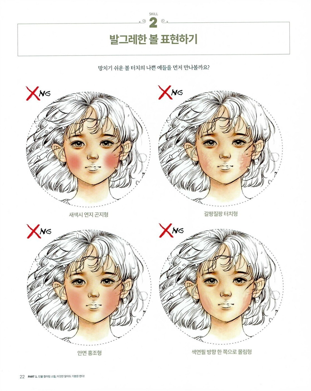 Portrait Guidebook. Coloring book