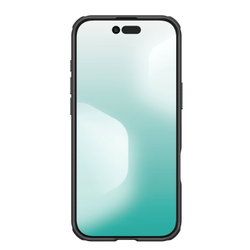 Противоударный чехол черного цвета от Nillkin для iPhone 17 Air, серия Super Frosted Shield Pro