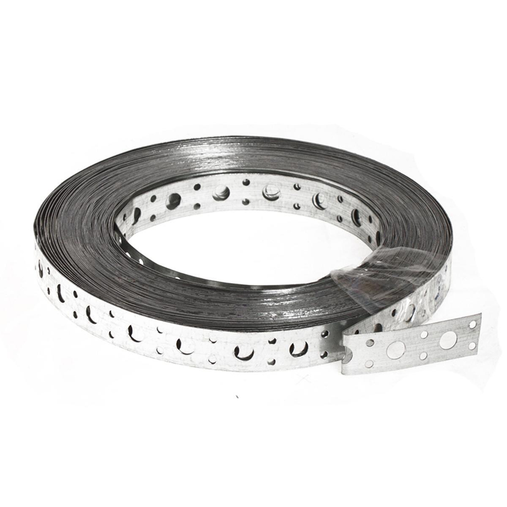 ЛЕНТА МОНТАЖНАЯ СТРОЙБАТ ПЕРФОРИРОВАННАЯ 20Х0,55 25М