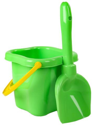 Набор для песка № 2 ведро 0,8л+ совок 21см. (Арт. И-0002)