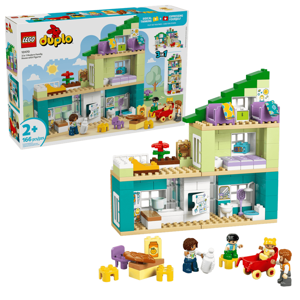 Конструктор LEGO Duplo 10470 3 in 1 Modern Family House with Figures