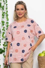 Блуза Тори (нежно-розовая) Б13521-20М LT Collection