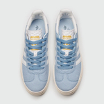 Кроссовки Adidas Gazelle Bold Sky Blue / White Wmns