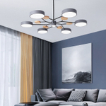 Люстра на штанге Imperiumloft Meade Lamps Grey MEADE-01