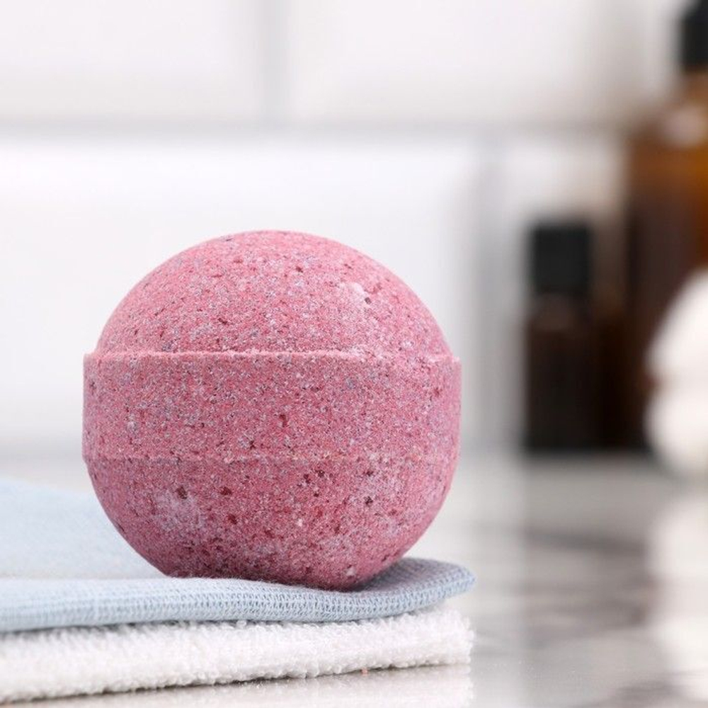 Бомбочка для ванны Вишня - 110 гр. (Цвет: не задано)