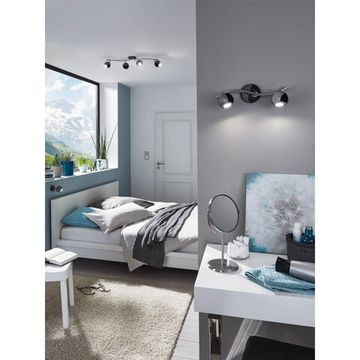 Спот 4*GU10 31008 никель черный/хром BIMEDA Eglo