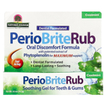 Nature's Answer, PerioBrite®Rub, успокаивающий гель для зубов и десен, охлаждающая мята, 14,2 г (0,5 унции)