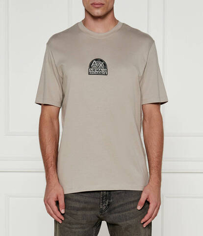 Футболка Armani Exchange - бежевый(6DZTHA ZJ9JZ)