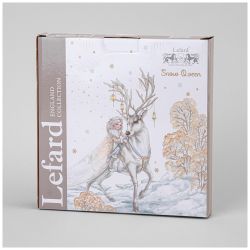 ТАРЕЛКА ОБЕДЕННАЯ LEFARD "СНЕЖНАЯ КОРОЛЕВА" 25,5 СМ (КОР=16ШТ.)