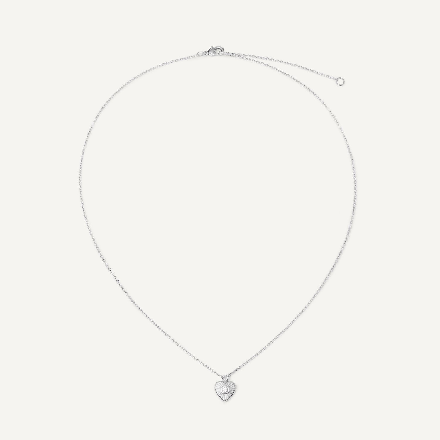 Колье Deep In Heart Necklace – Silver