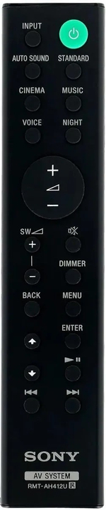 Саундбар Sony HT-S500RF, Black