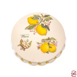 Блюдо для торта на ножке NUOVA CER Лимон27см