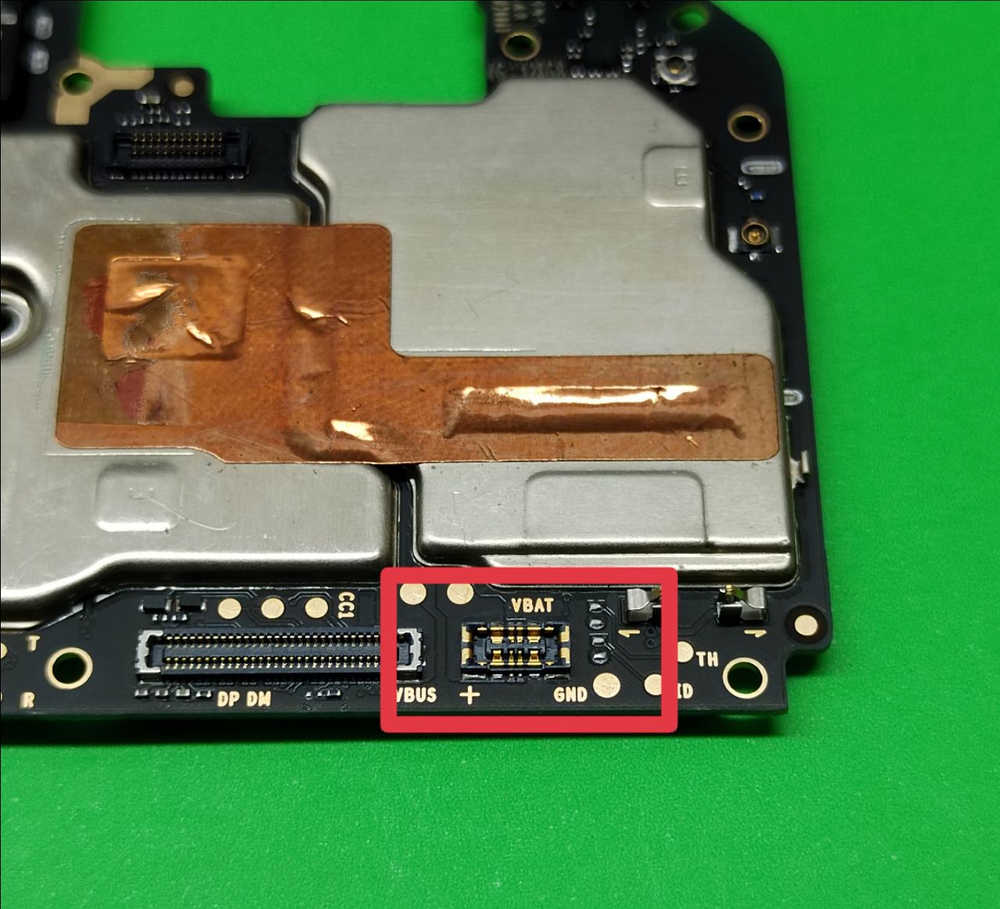 Xiaomi Redmi 9T (M2010J19SG) - FPC коннектор (разъем Аккумулятора) (на плату)