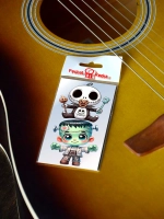 Стикеры - Хэллоуин милый зомби и тыква