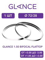 Бифокальная линза для очков Glance 1.50 Bifocal Flattop