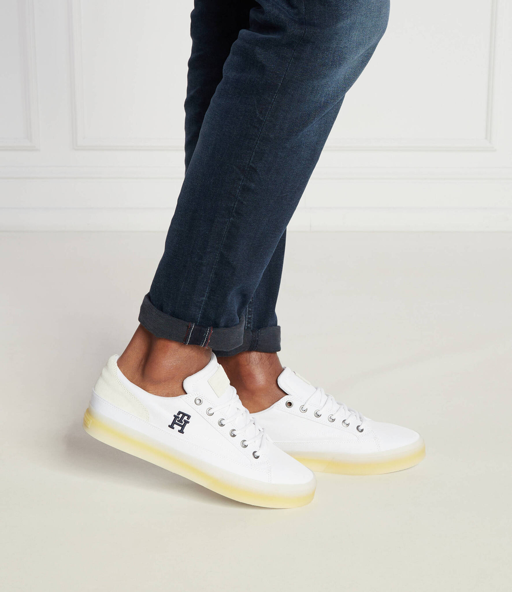 Кроссовки HI VULC Tommy Hilfiger - белый(FM0FM04951)