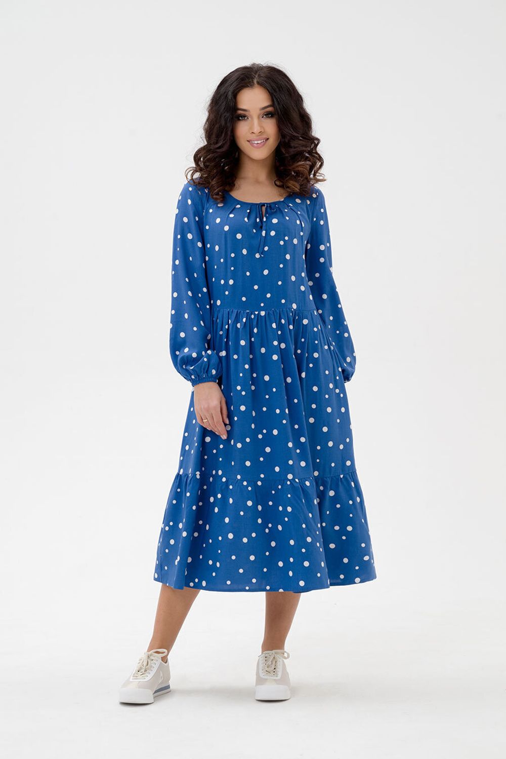 Платье Лавели (46-56) Serenada индиго (Акция)