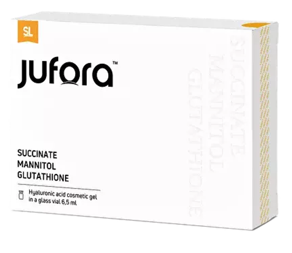 Гель на основе гиалуроната натрия &quot;JUFORA&quot;+SUCCINATE+MANNITOL+GLUTHATIONE 6.5 ml