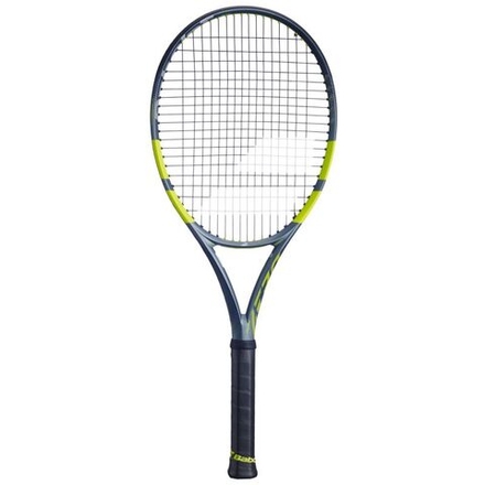 Теннисная ракетка Babolat Pure Aero Gen-9 - metallic dark forest/yellow + струны