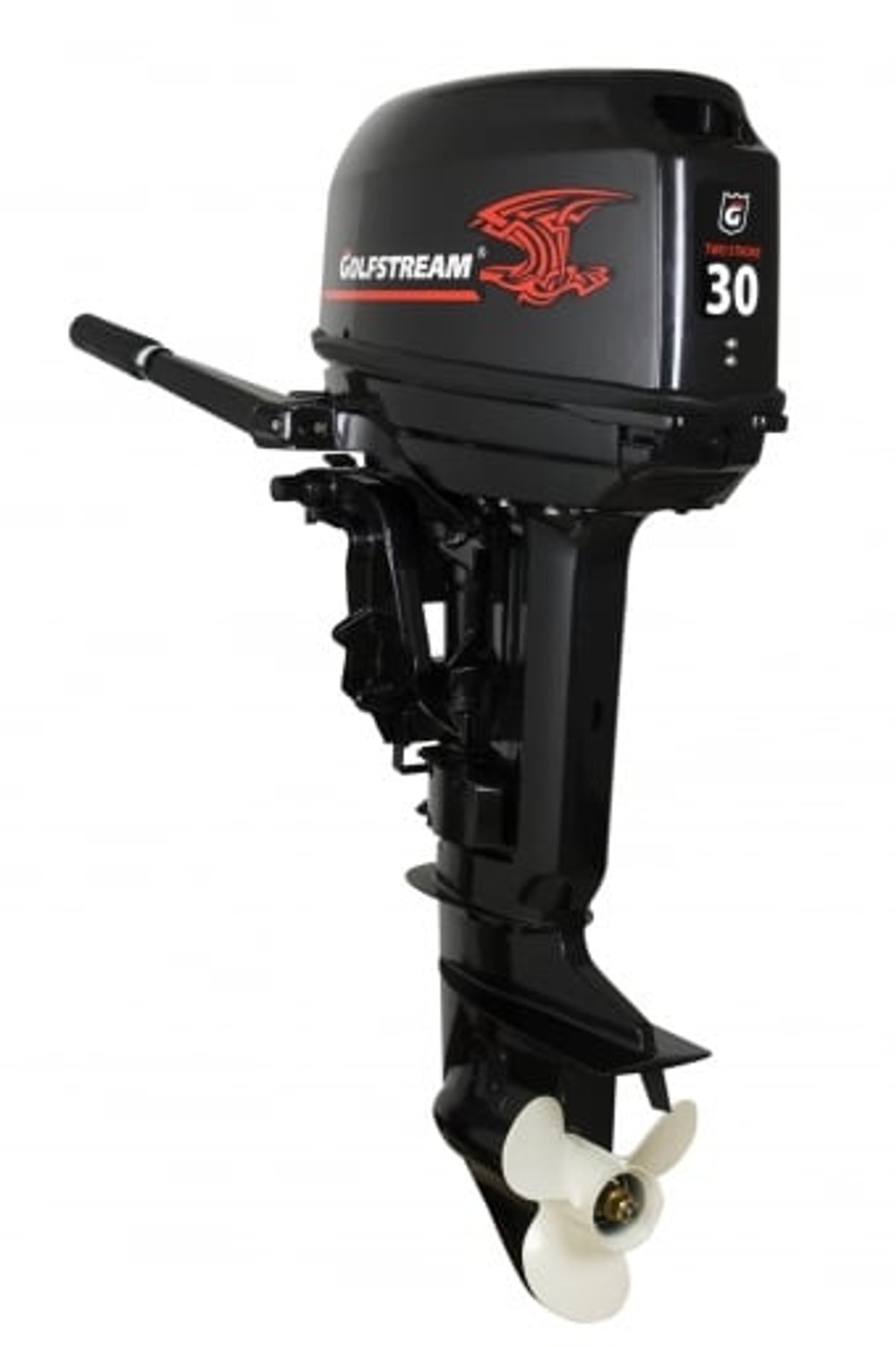 Лодка ПВХ АПАЧИ 3700 НДНД + 2х-тактный лодочный мотор GOLFSTREAM T 30 ABMS