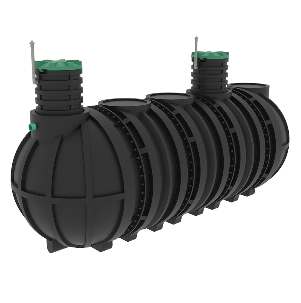 Подземный жироуловитель  Мультпласт 25000 л.(6770x2400x2400см;985кг;) - арт.561624