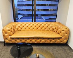 Диван Chesterfield Baroque Vintage Leather 3 Seater