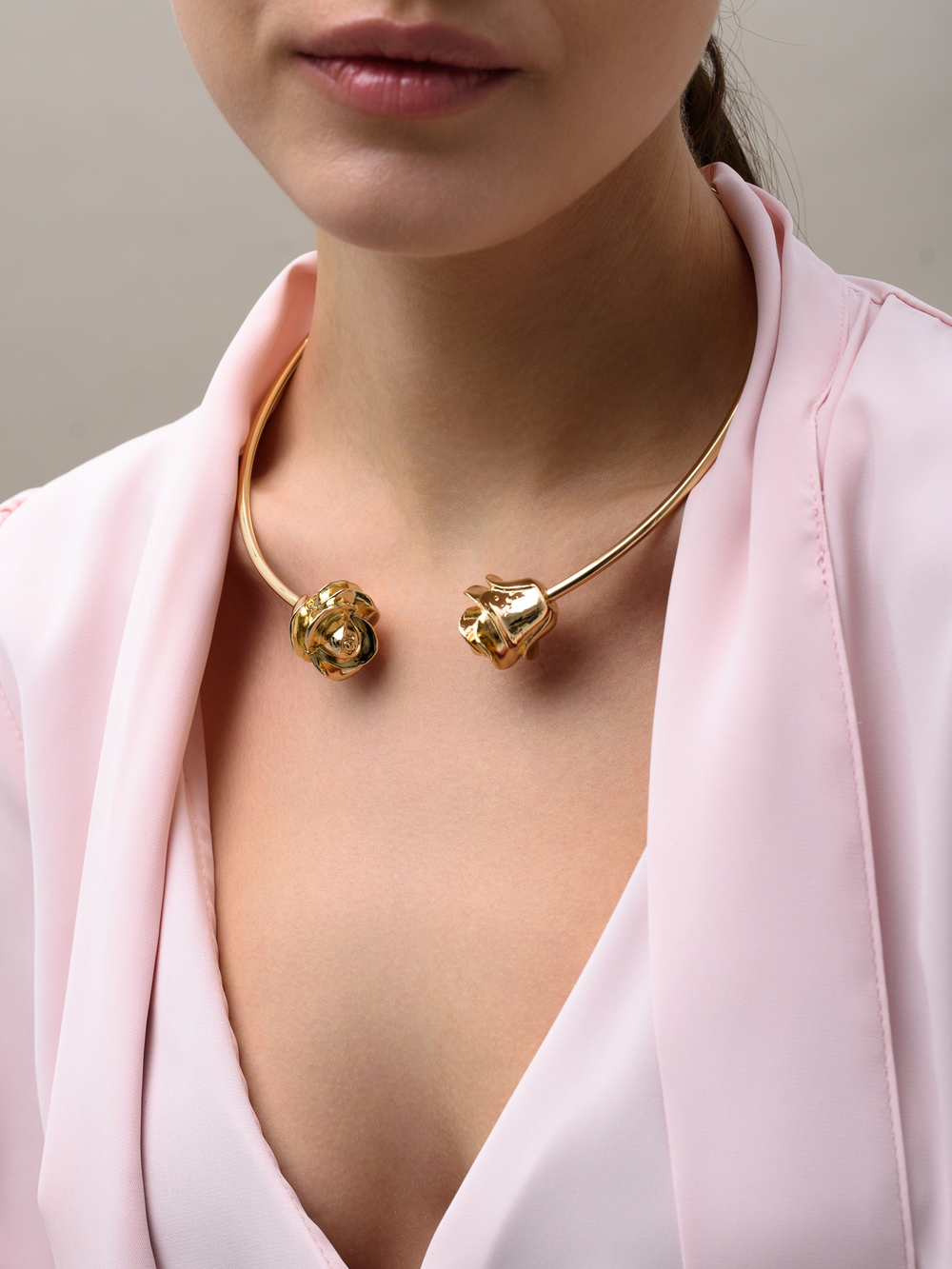 Обруч "Rose" Gold