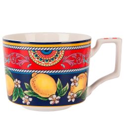 Чайная пара "Fruttissimo" v=220 мл (фарфор) (подарочная упаковка)