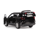 Модель ин. мет. "Mitsubishi Outlander" 12см, открыв. двери, черный в коробка OUTLANDER-BK (Технопарк)