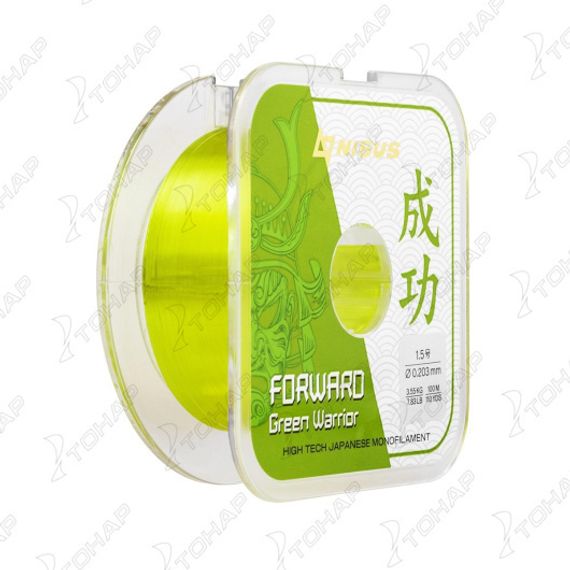 Леска FORWARD Green Warrior 0,203mm/100m Nylon (N-FGW-0203-100) Nisus