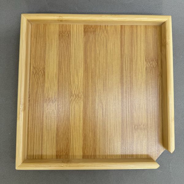 Поддон для раскола прессованного чая, бамбук, 24/24см