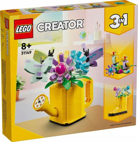 Конструктор LEGO Creator - Цветы в лейке 3 в 1 - Лего Креатор 31149