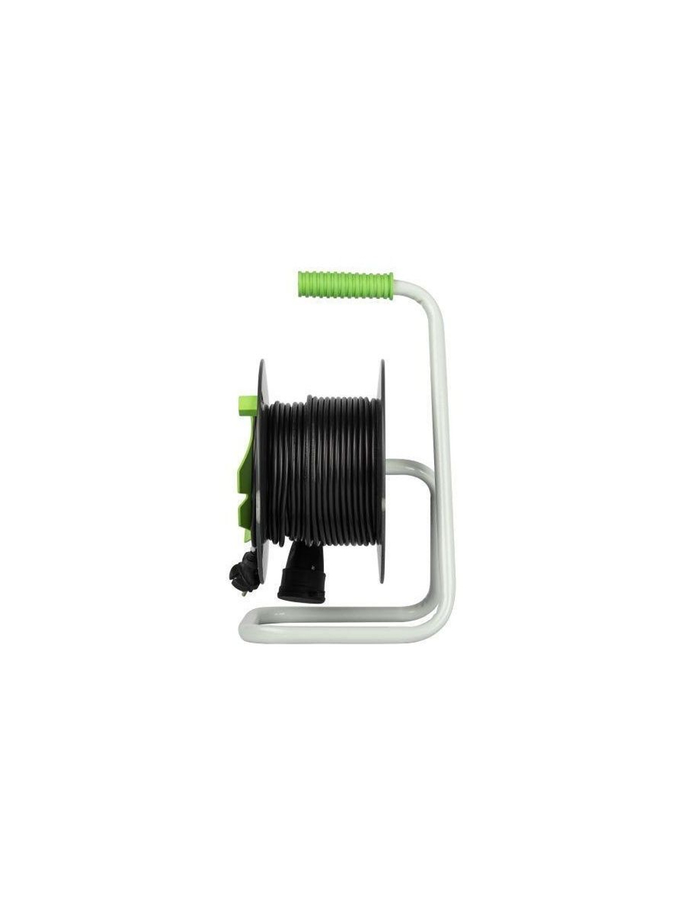 Удлинитель на пластик. катушке 1х30м без заземл. GAZ-2x0.75-30m Greenline ПВС 2х0.75 Эра Б0065111