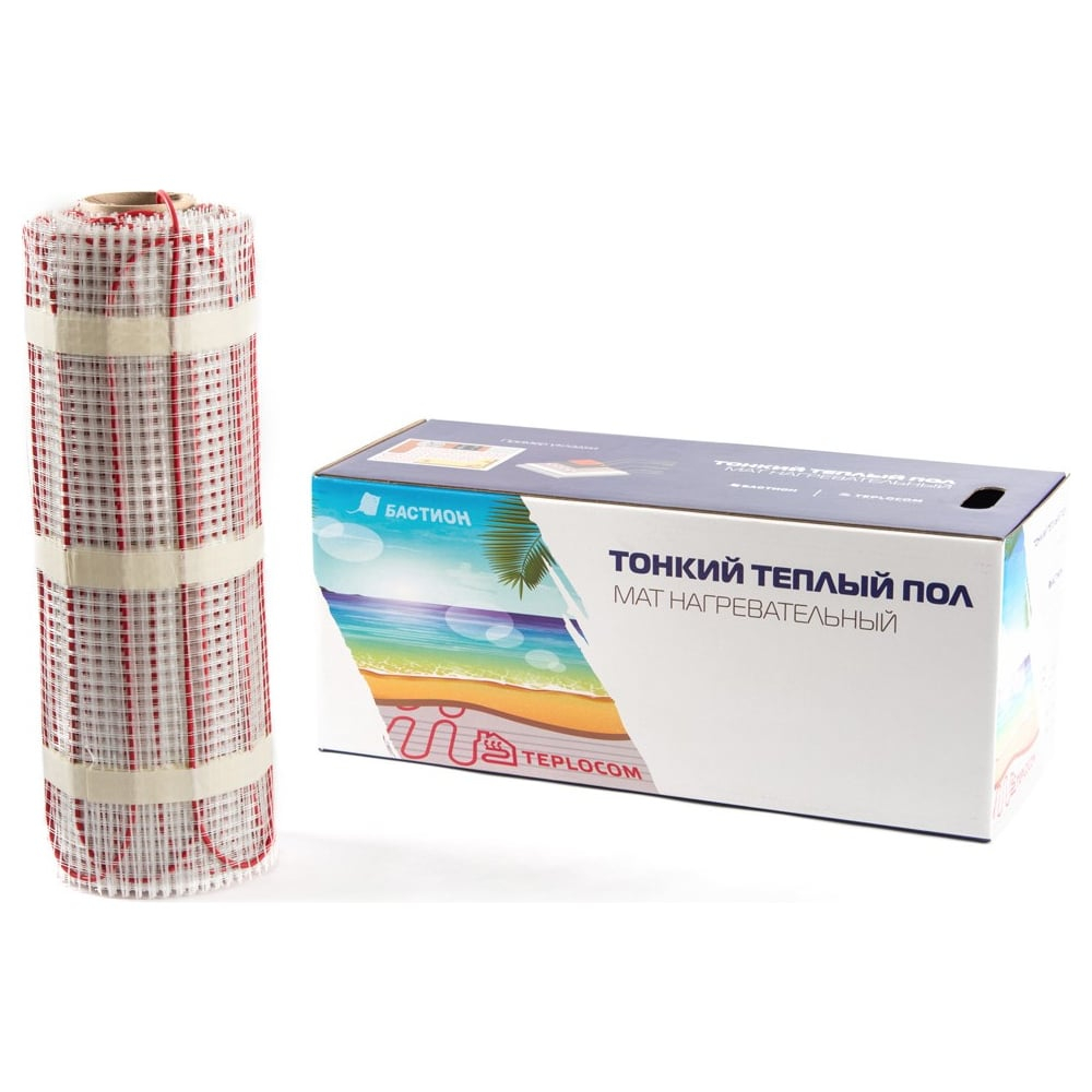 Маты нагревательные двужильные TEPLOCOM МНД-7,0-1120 Вт