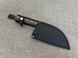 Сербский нож для мяса, сталь 65Г, рукоять Орех