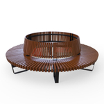 Скамейка Rail Road 02 круг