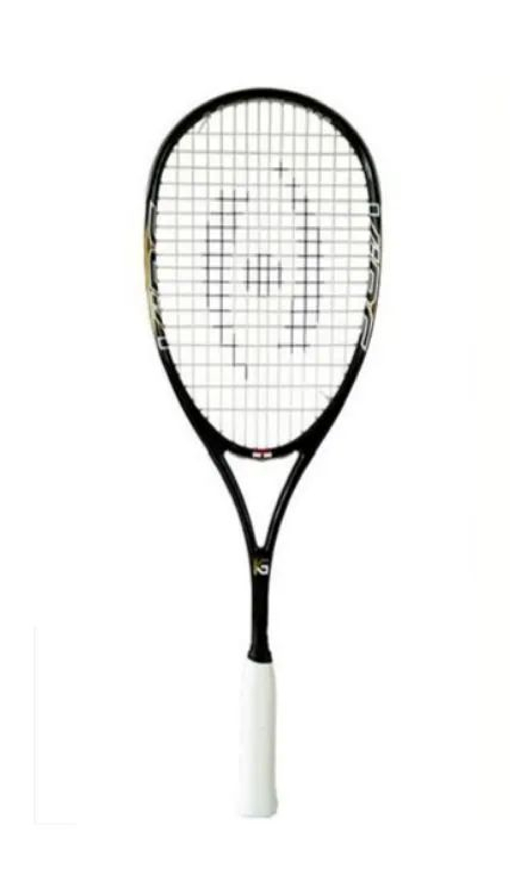Harrow Vibe 115 Custom Karim Abdel Gawad, Squash Racket, Black/Grey