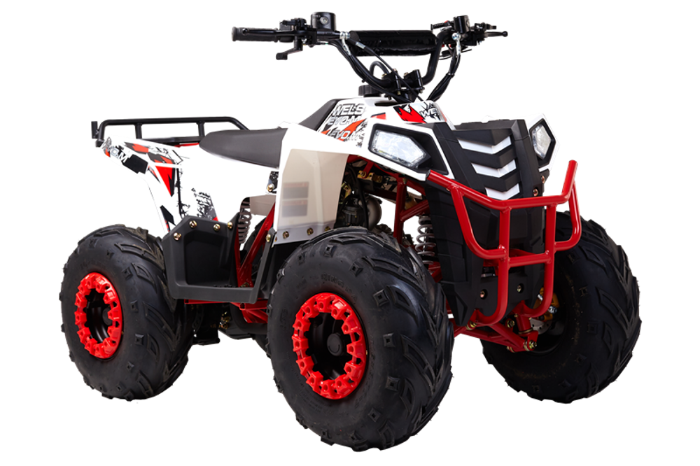 Квадроцикл Wels EVO-M 110 7" Белый-красный