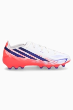 Бутсы adidas F50 League Hyperfast AG Junior - белый