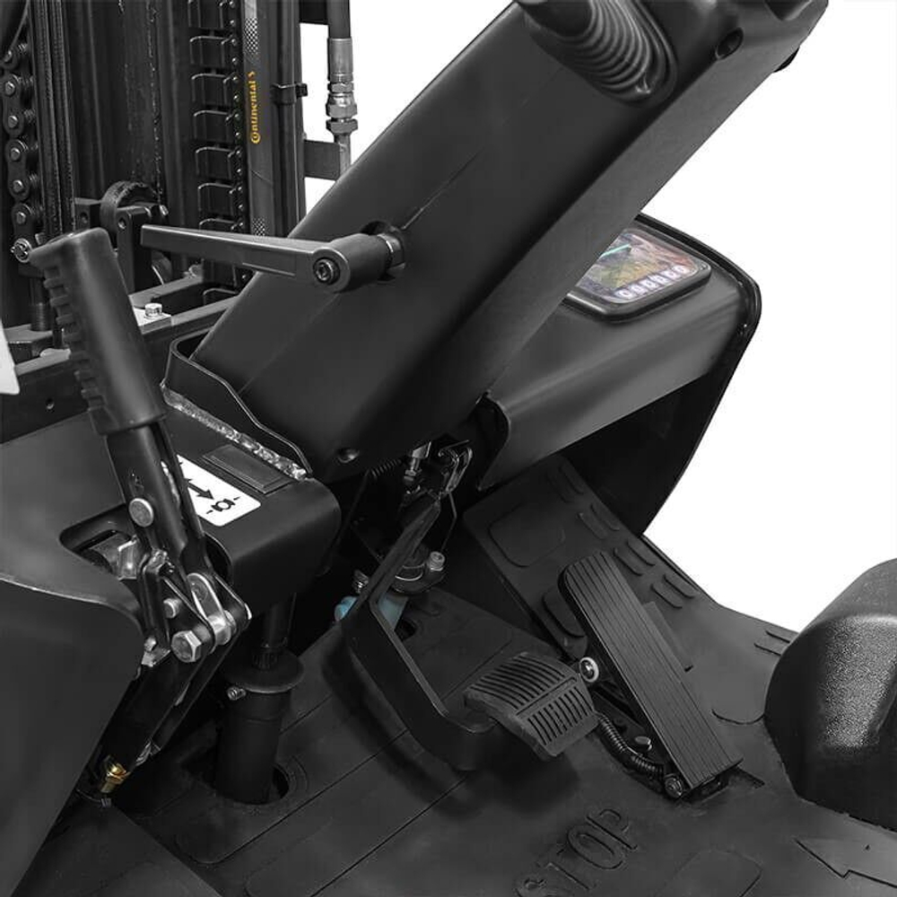 Электропогрузчик трёхопорный CPD20TVL (2000 кг; 6 м; li-ion 80 В / 205Ач) SMARTLIFT