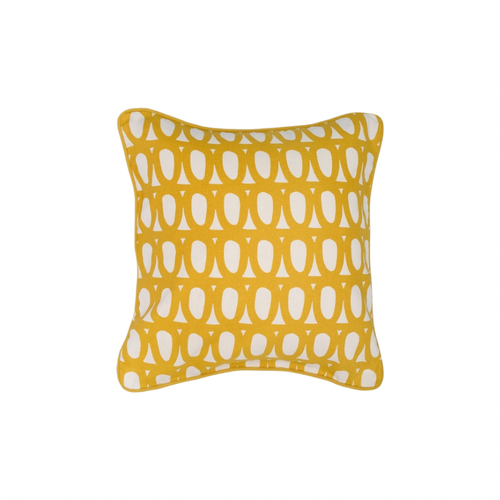 Декоративная наволочка Twirl 45х45см | горчичная