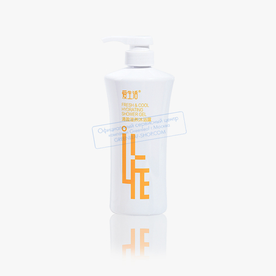 Гель для душа освежающий и увлажняющий 500 мл iLiFE ( 0,50PV+купон) оранжевый