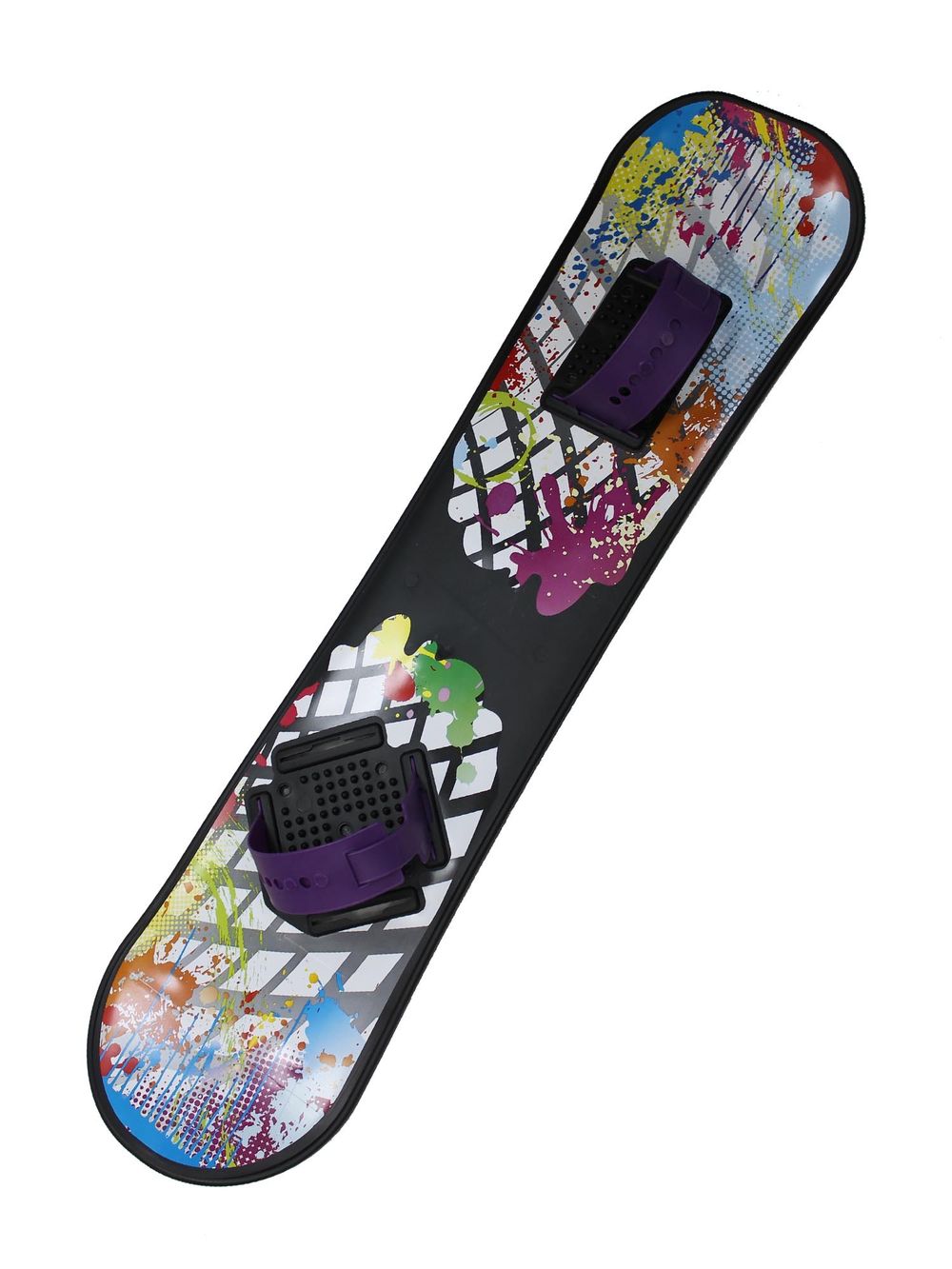 Сноуборд пластиковый с облегченными креплениями