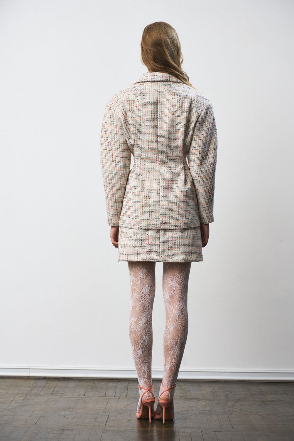 Юбка 1309 рогожка