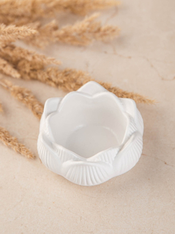 Набор декоративная статуэтка Ганеша мудрый и подсвечник Лотос на подставке Цветок Жизни